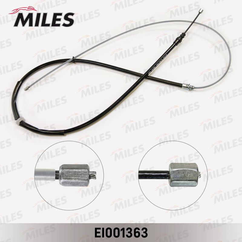 Тросик, cтояночный тормоз MILES EI001363