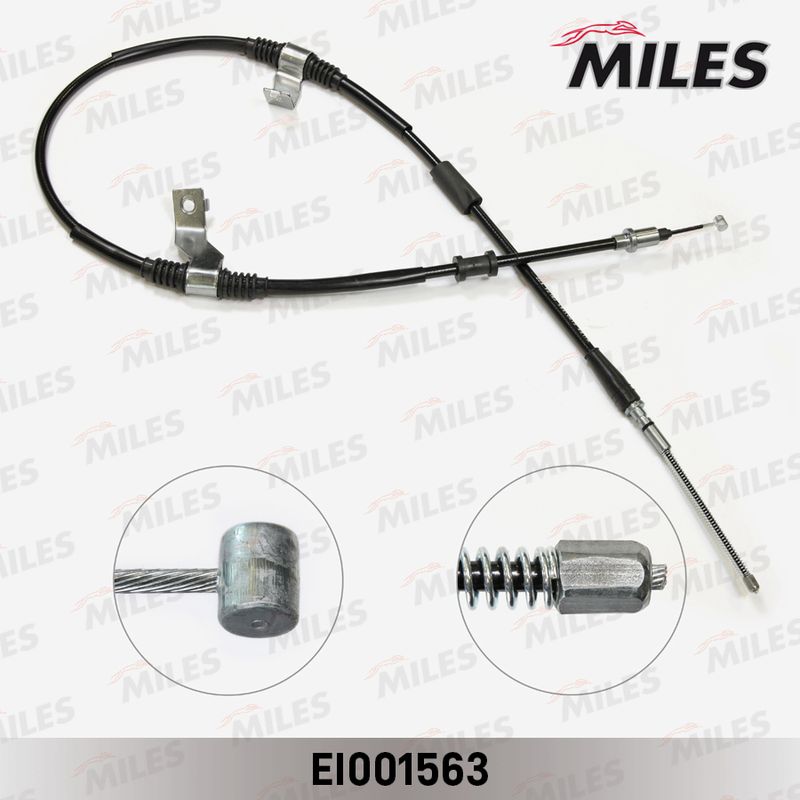 Тросик, cтояночный тормоз MILES EI001563