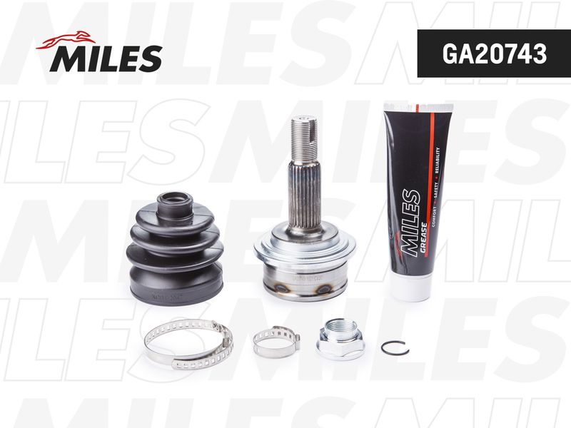Шарнирный комплект, приводной вал MILES GA20743