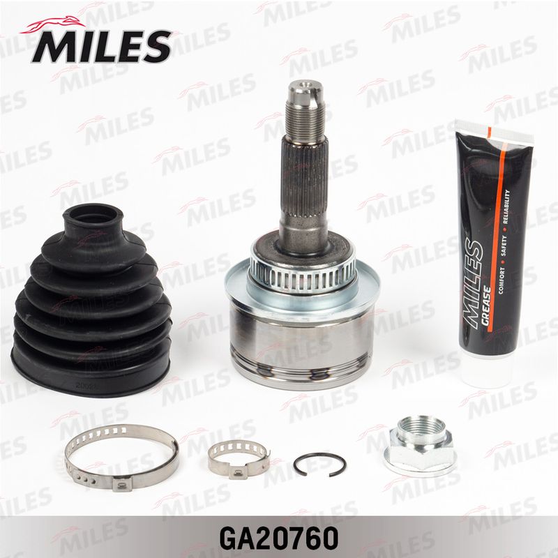 Шарнирный комплект, приводной вал MILES GA20760