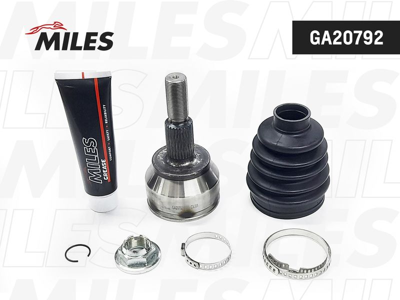 Шарнирный комплект, приводной вал MILES GA20792