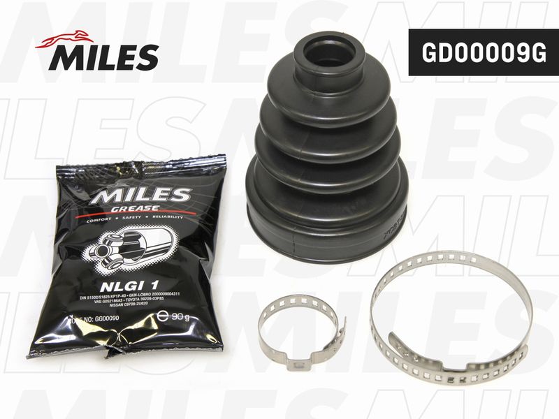 Комплект пыльника, приводной вал MILES GD00009G