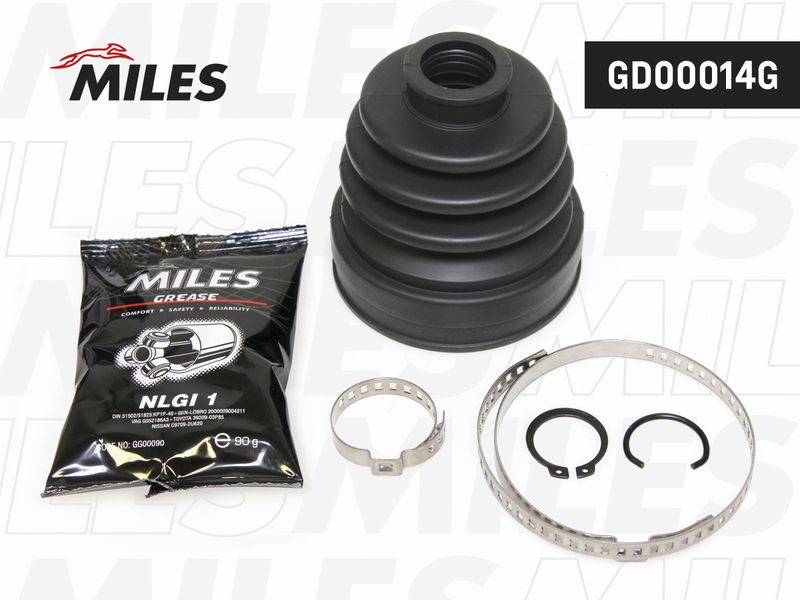Комплект пыльника, приводной вал MILES GD00014G