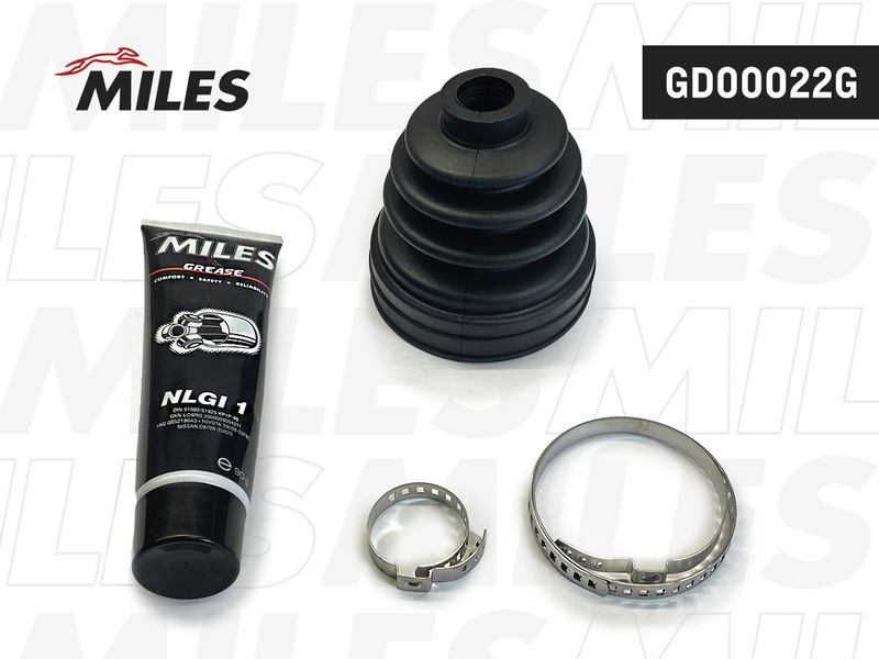 Комплект пыльника, приводной вал MILES GD00022G