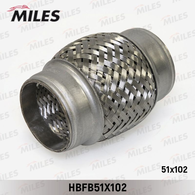 Гофрированная труба, выхлопная система MILES HBFB51X102