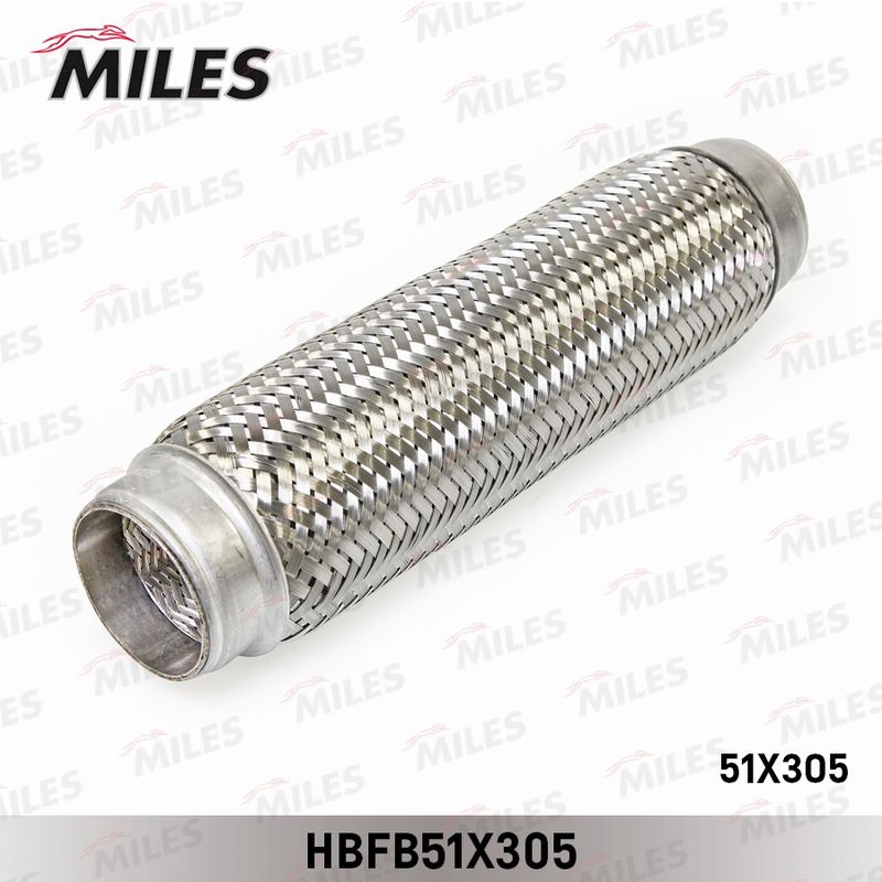 Гофрированная труба, выхлопная система MILES HBFB51X305