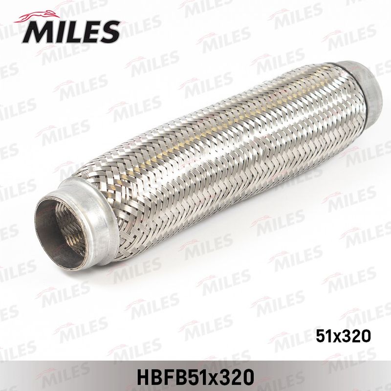 Гофрированная труба, выхлопная система MILES HBFB51X320