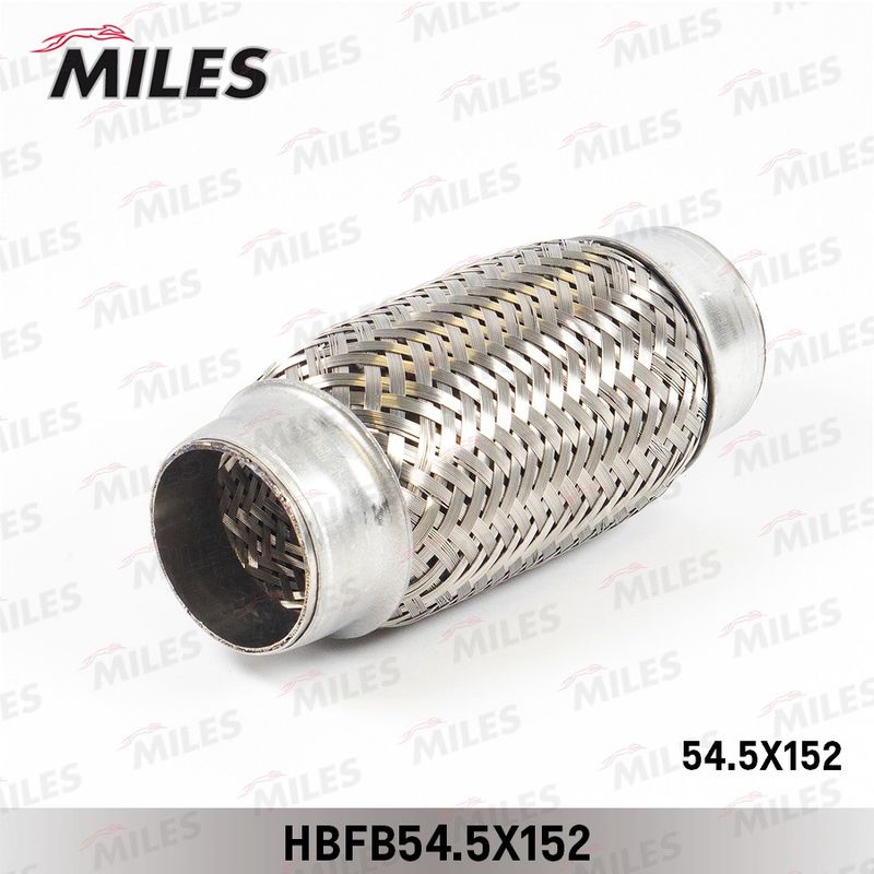 Гофрированная труба, выхлопная система MILES HBFB545X152