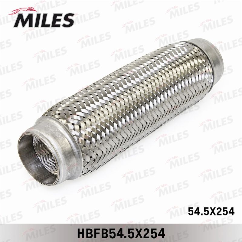 Гофрированная труба, выхлопная система MILES HBFB545X254