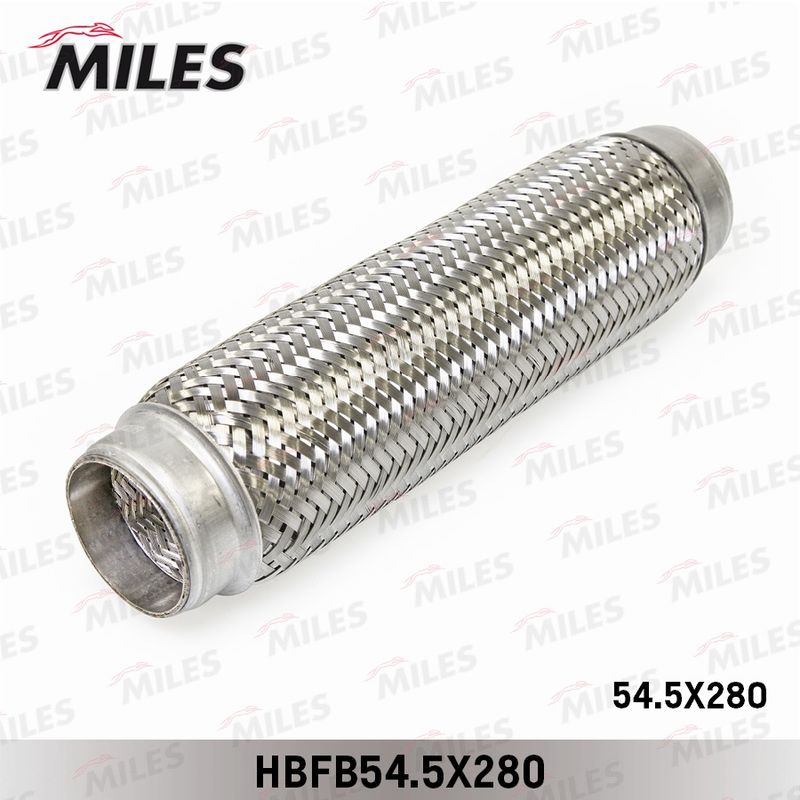 Гофрированная труба, выхлопная система MILES HBFB545X280