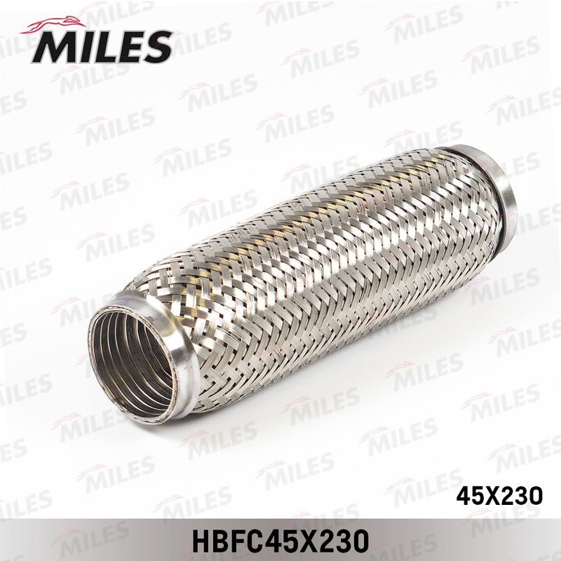Гофрированная труба, выхлопная система MILES HBFC45X230