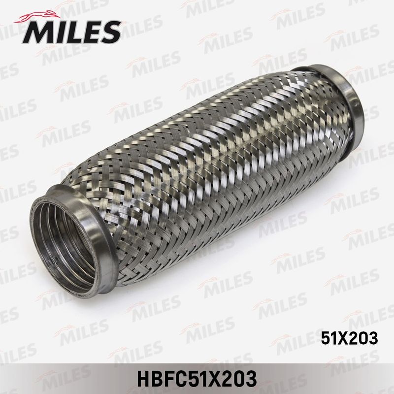 Гофрированная труба, выхлопная система MILES HBFC51X203