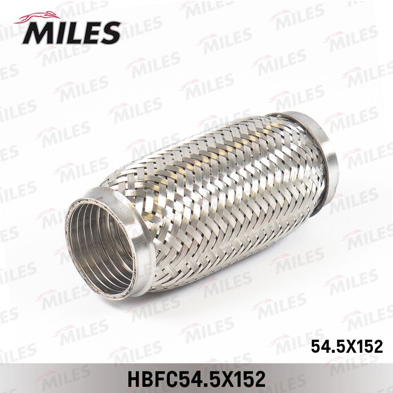 Гофрированная труба, выхлопная система MILES HBFC545X152