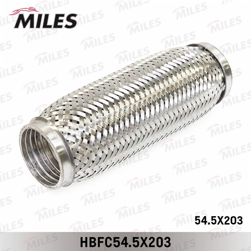 Гофрированная труба, выхлопная система MILES HBFC545X203