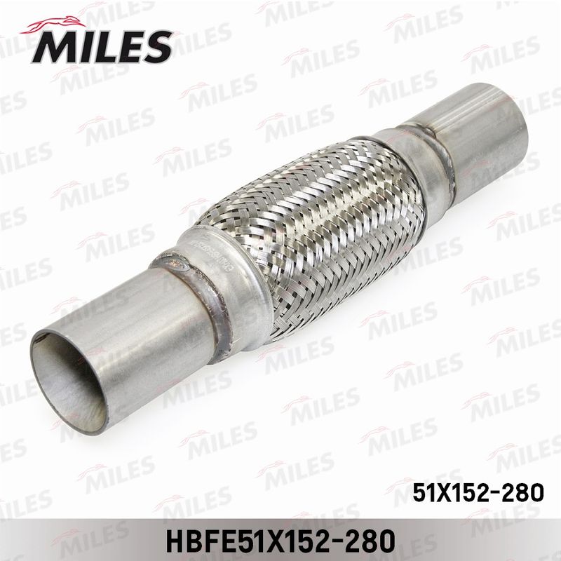 Гофрированная труба, выхлопная система MILES HBFE51X152280