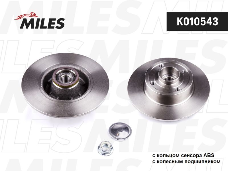 Тормозной диск MILES K010543