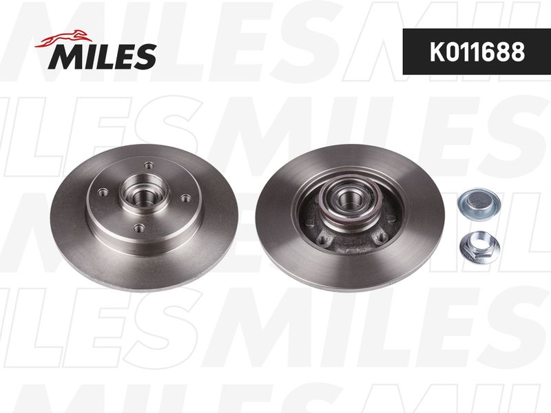 Тормозной диск MILES K011688