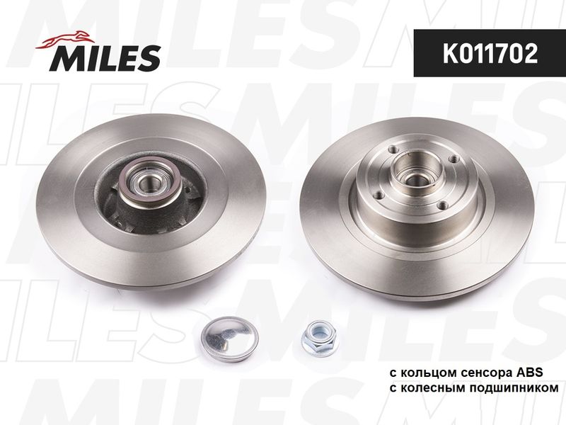 Тормозной диск MILES K011702