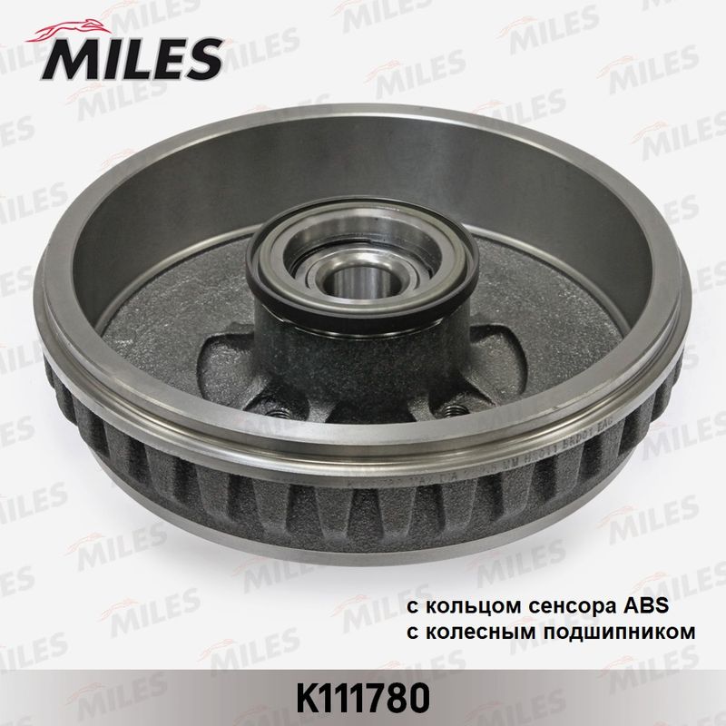 Тормозной барабан MILES K111780