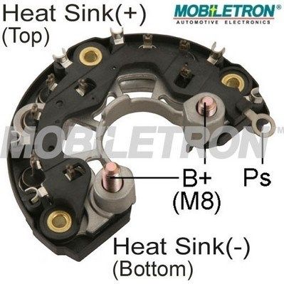 Выпрямитель, генератор MOBILETRON RB118H