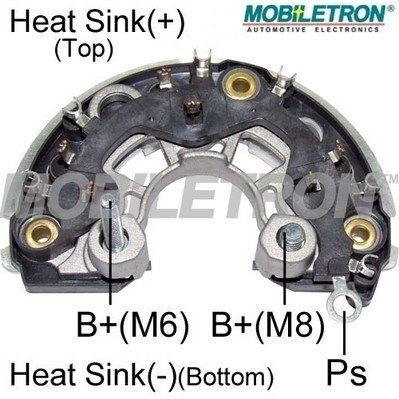 Выпрямитель, генератор MOBILETRON RB167HV
