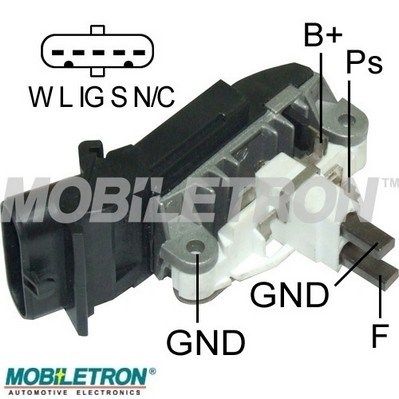 Регулятор генератора MOBILETRON VRB558B