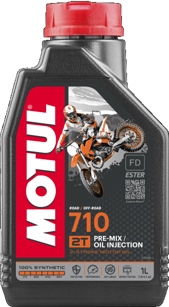 Моторное масло для 2-тактных двигателей MOTUL 104034