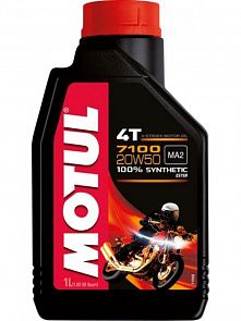 MOTUL 7100 4T 20W-50 1 л. MOTUL 104103