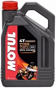 MOTUL 7100 4T 15W-50 4 л. MOTUL 104299