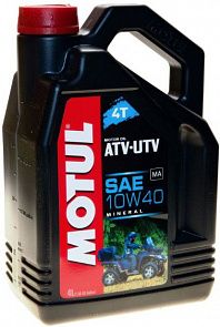 MOTUL ATV-UTV 4T 10W-40 4 л. MOTUL 105879