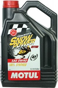 MOTUL Snowpower 4T 0W-40 4 л. MOTUL 105892
