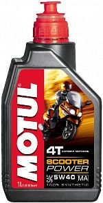 MOTUL Scooter Power 4T MA 5W-40 1 л. MOTUL 105958