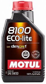 MOTUL 8100 Eco-lite 5W-30 1 л. MOTUL 108212