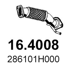 Труба выхлопного газа ASSO 164008