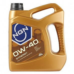 NGN Synergy 0W-40 4 л. NGN V172085312