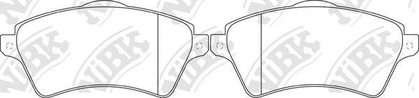 Колодки Торм. Пер.
 NIBK PN0181