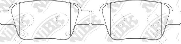 Колодки зад.\ Toyota Avensis/Avensis Station Wagon (Euro)/Corolla (Euro)/Estima
 NIBK PN1239