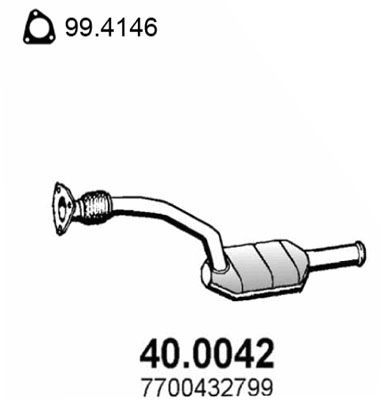 Катализатор ASSO 400042