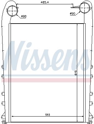 Интеркулер NISSENS 97058
