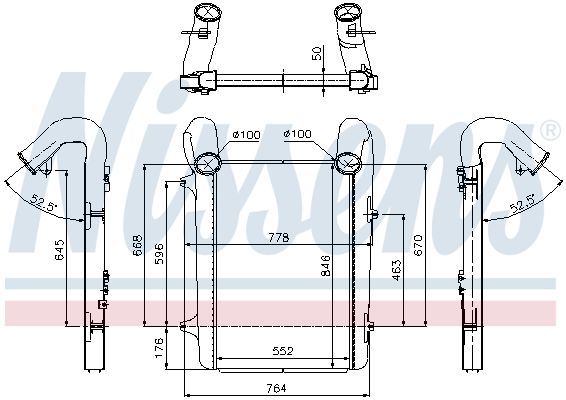 Интеркулер NISSENS 97059