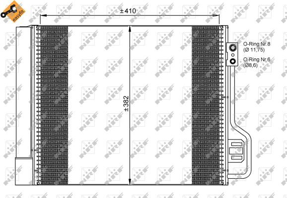 Конденсатор, кондиционер NRF 35937