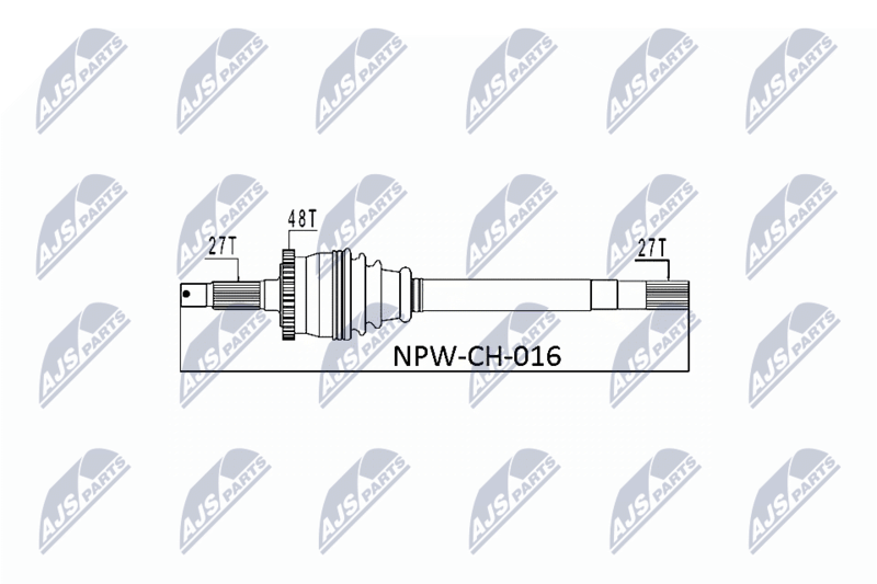 Приводной вал NTY NPWCH016