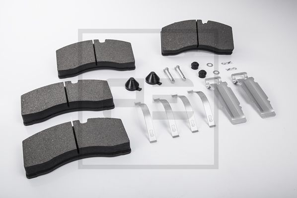 Комплект тормозных колодок, дисковый тормоз PE 08632100A