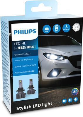 Лампа накаливания, фара дальнего света PHILIPS 11005U3022X2