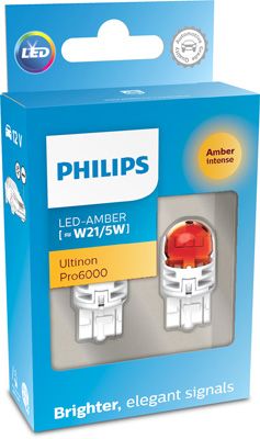 Лампа накаливания, фонарь указателя поворота PHILIPS 11066AU60X2