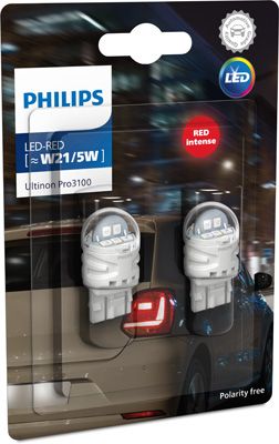 Лампа накаливания, фонарь сигнала тормоза/задний габаритный PHILIPS 11066RU31B2