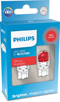 Лампа накаливания, фонарь сигнала тормоза/задний габаритный PHILIPS 11066RU60X2