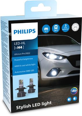 Лампа накаливания, фара дальнего света PHILIPS 11342U3022X2