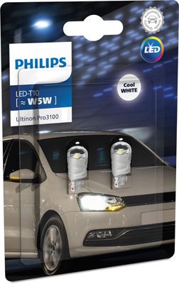 Лампа накаливания, фонарь освещения номерного знака PHILIPS 11961CU31B2