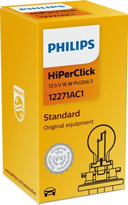 Лампа накаливания, фонарь указателя поворота PHILIPS 12271AC1